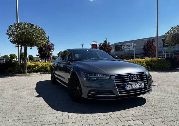 lubuskie Audi A7 cena 115000 przebieg: 184000, rok produkcji 2015 z Szprotawa